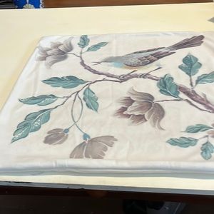 Two Decorative pillow covers 20” & 20”